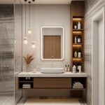 Зеркало настенное с подсветкой «Глэм» 800х1200